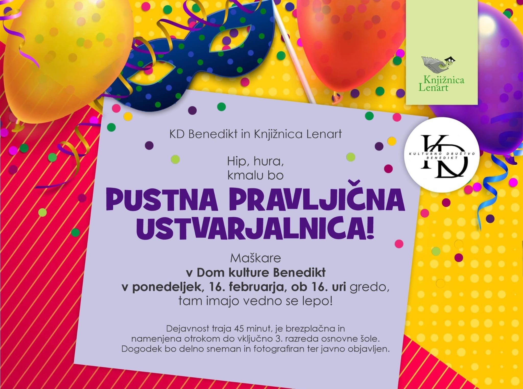 pustna pravljična ustvarjalnica